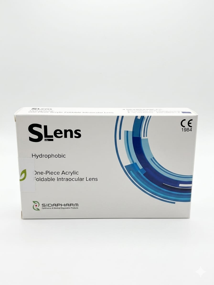 SLens Hydrophobic Foldable IOL